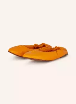 Балетки Tommy Hilfiger, оранжевый