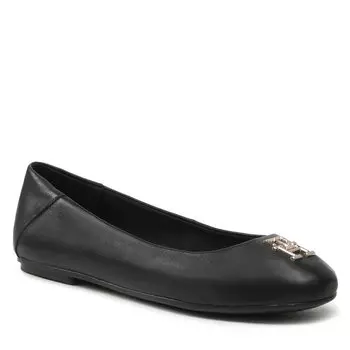 Балетки Tommy Hilfiger RoundBallerina, черный