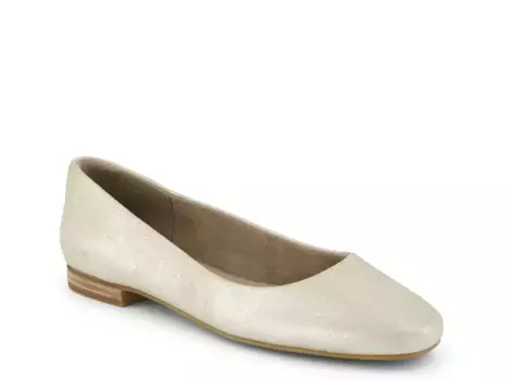 Балетки TOMS Briella - женские, серебристый металлик