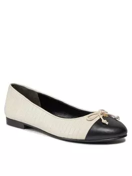 Балетки Tory Burch, бежевый