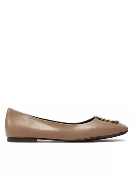 Балетки Tory Burch, коричневый