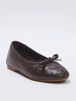 Балетки Trendyol, темно-коричневый