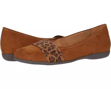 Балетки Trotters Samantha, цвет Chestnut Vegan Calf Leather