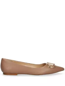 Балетки TWINSET Oval T, серый