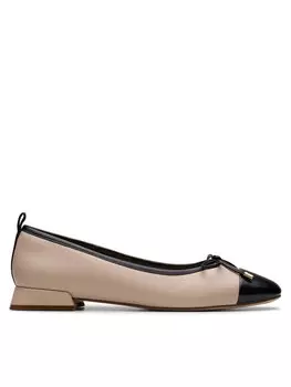 Балетки Ubree15 Poppy 26181329 Clarks, бежевый