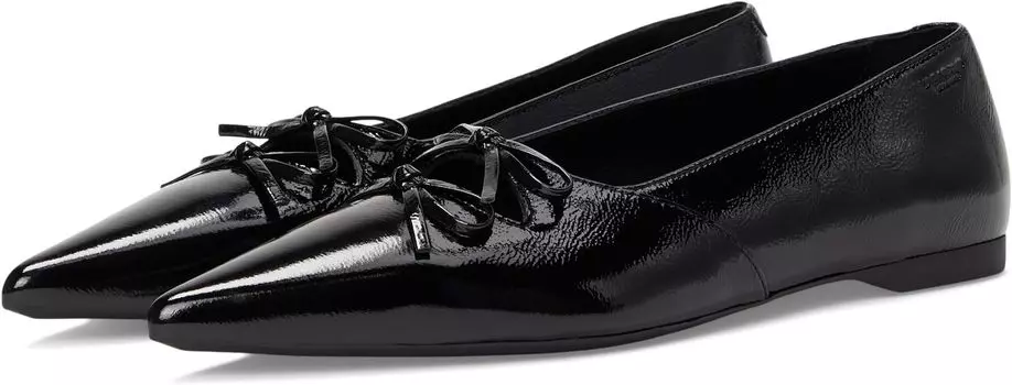 Балетки Vagabond Shoemakers Hermine Double Bow Flat, черный