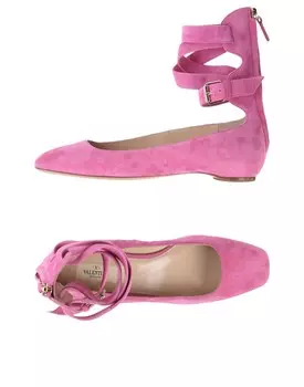 Балетки Valentino Garavani, фуксия