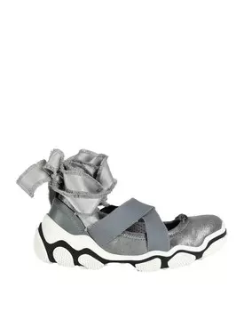 Балетки Valentino Garavani, серый