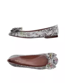 Балетки Valentino Garavani, слоновая кость