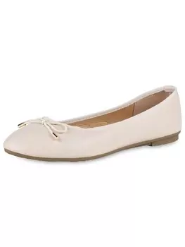 Балетки Van Hill Ballet Flats Seraphina, бежевый