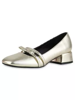 Балетки Van Hill Ballet Flats with Strap Eleanor, золотой