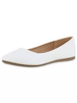 Балетки VAN HILL, белый