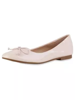 Балетки VAN HILL, цвет beige lack