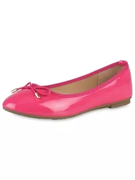 Балетки VAN HILL, цвет fuchsia lack