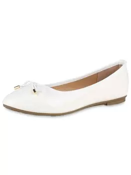 Балетки VAN HILL, цвет weiss lack