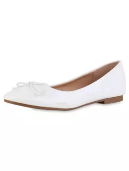 Балетки VAN HILL, цвет weiss lack