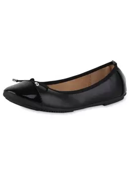 Балетки VAN HILL Klassische Eleanor, цвет schwarz lack