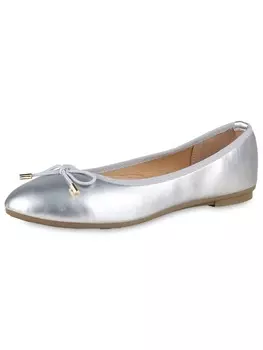 Балетки VAN HILL, серебряный