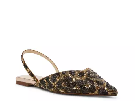 Балетки Vance Flat Betsey Johnson, коричневый