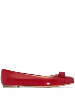 Балетки Vara Bow Ferragamo, красный