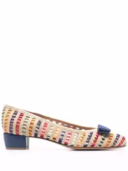 Балетки Vara Ferragamo, нейтральный