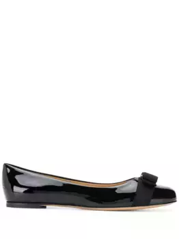 Балетки Varina Ferragamo, черный