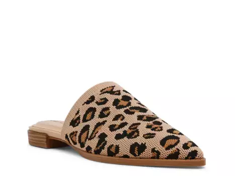 Балетки Vassar Mule Anne Klein, коричневый/леопардовый принт