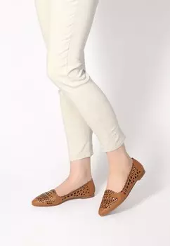 Балетки VENEZIA, коричневый