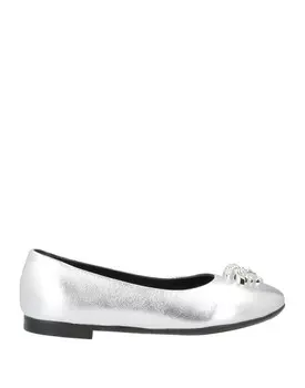 Балетки Versace Young, серебро