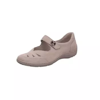 Балетки WALDLUFER Ballet Flats with Strap, серо-коричневый