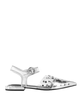 Балетки What For, серебро