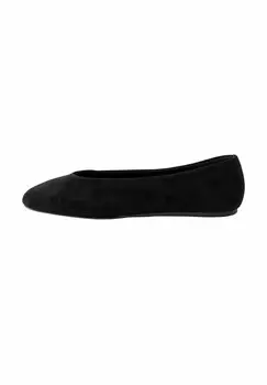 Балетки WIDE FIT FOREVER COMFORT ROUND TOE Next, металлик черный