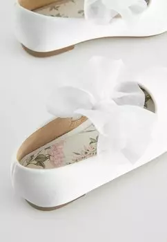 Балетки Wide Fit Next, белый