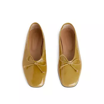 Балетки женские Arket с бантом, бежевый