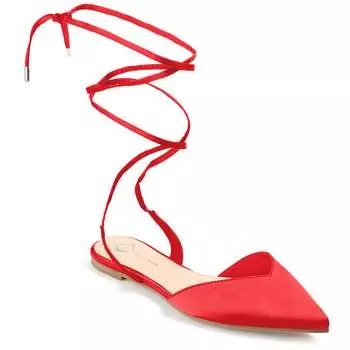 Балетки женские Journee, красный