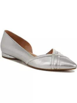 Балетки женские Naturalizer, цвет silver metallic