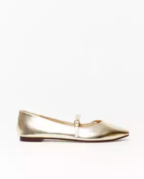 Балетки женские Sfera, золотой