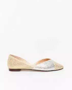 Балетки женские Sfera, золотой