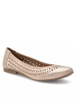 Балетки золотого цвета Lasocki, желтый