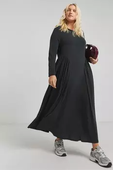 Балетное платье из премиального джерси Simply Be, серый