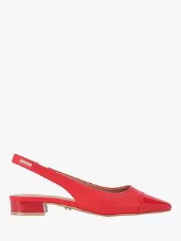 Балетные туфли-лодочки amelia slingback Carvela, цвет Bright Red