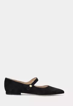 Балетные туфли с ремешком на щиколотке Lauren Ralph Lauren LONDYN FLATS MARY JANE, черный