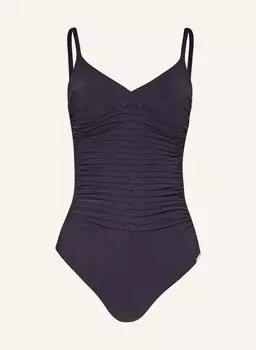 Балетный купальник с декоративными бусинами Maryan Mehlhorn, синий