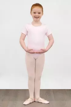 Балетный купальник Saute с короткими рукавами Danskin, розовый