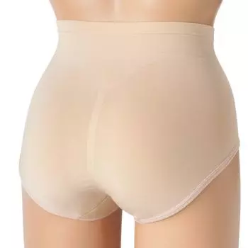 Бали 2 шт. Бесшовные трусы Ultra-Control с панелью для живота X245 — женские Bali, белый