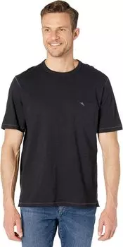 Bali Beach Crew с короткими рукавами Tommy Bahama, черный