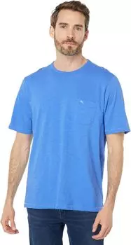 Bali Beach Crew с короткими рукавами Tommy Bahama, синий