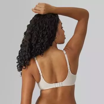 Bali One Smooth U Сверхлегкий трансформируемый бюстгальтер с полным покрытием 3439 Bali, светло-бежевый