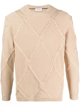 Ballantyne фактурный джемпер, нейтральный цвет
