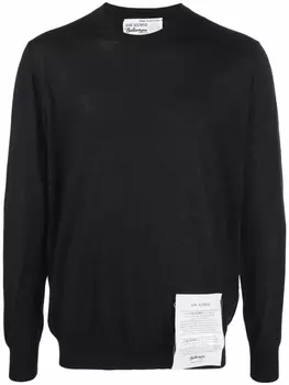 Ballantyne кашемировый джемпер, черный